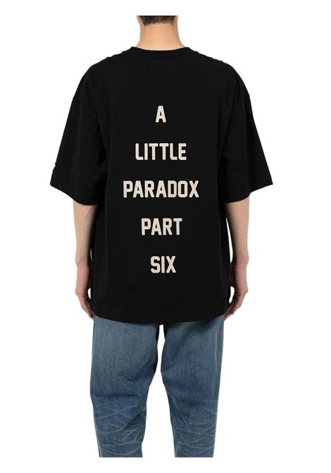 t-shirt cat printed uomo nera MAISON MIHARA YASUHIRO | J15TS762BLACK